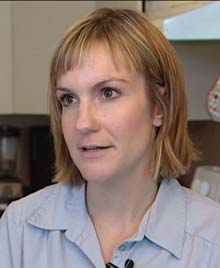 Nicole Rawkins is convinced her use of antidepressants contributed to her baby's death. (CBC) 