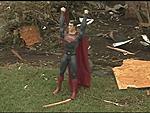 Superman statue found amongst tornado debris becomes symbol of hope