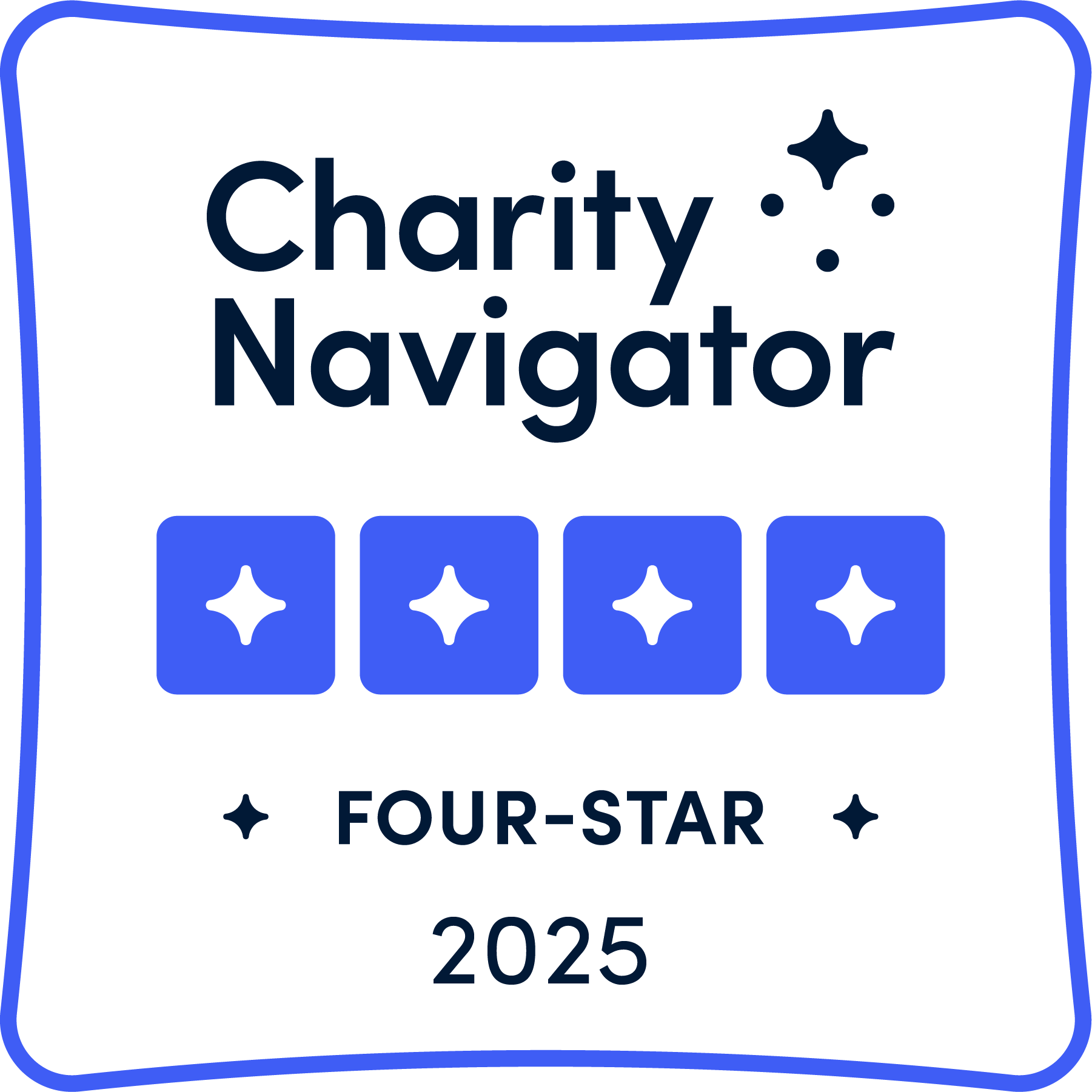 Charity Navigator 4-star logo